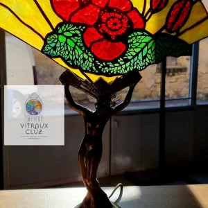 Lampe éventail "Pavots"